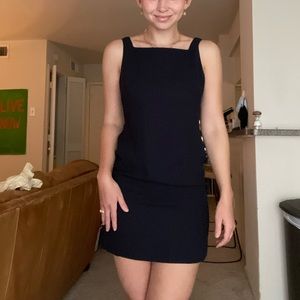 Vintage 90s black dress
